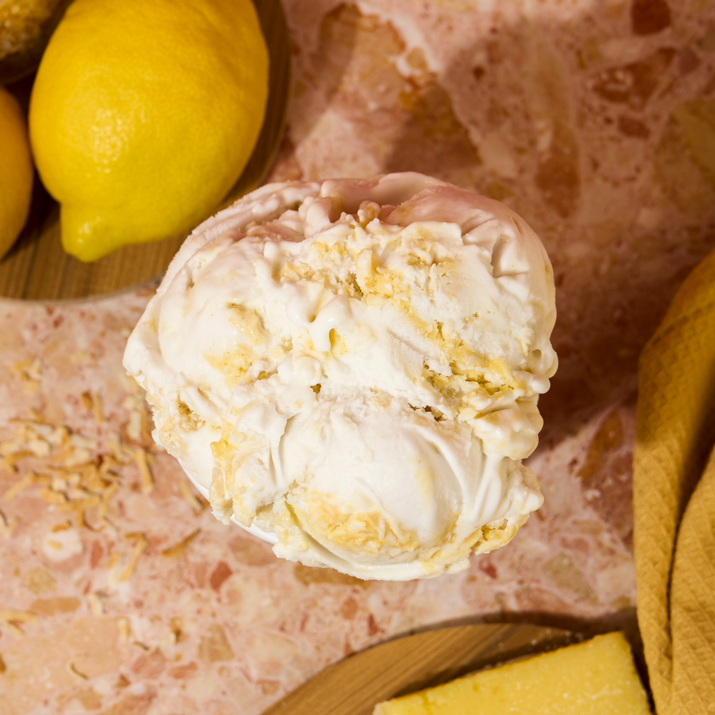 Lemon Coconut Square
