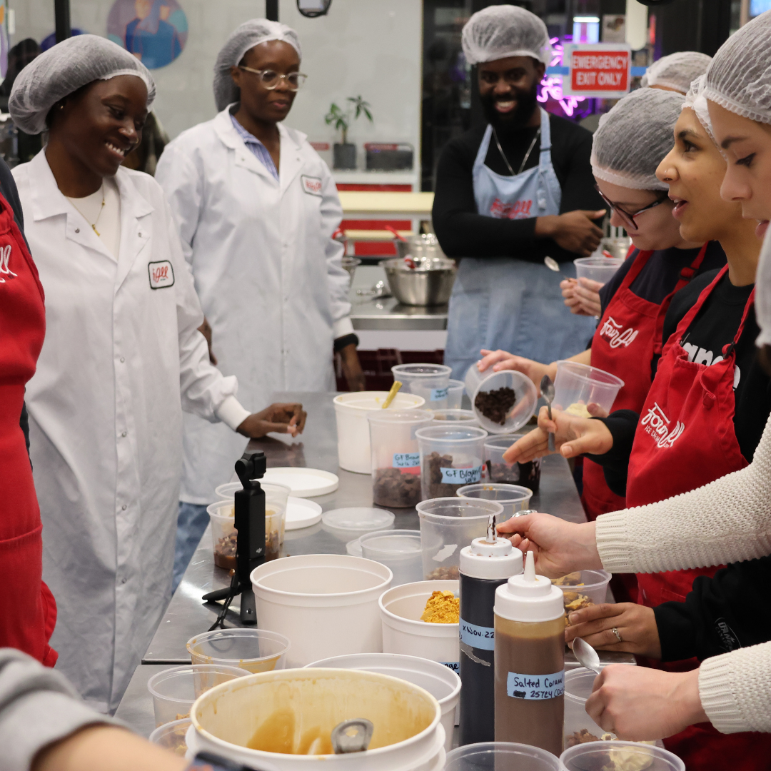 Behind-the-Scoop: A Four All Ice Cream Experience