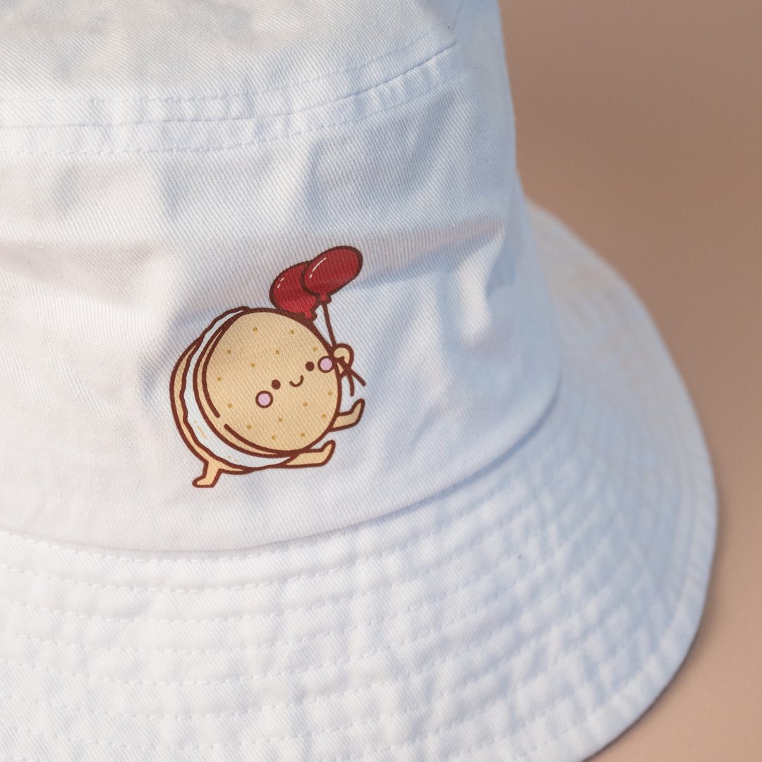 White Bucket Hat